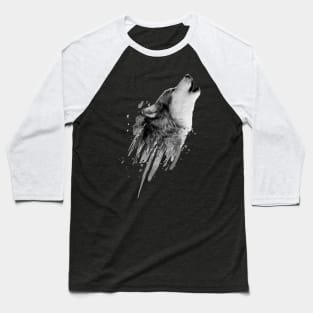 Howling Wolf Baseball T-Shirt